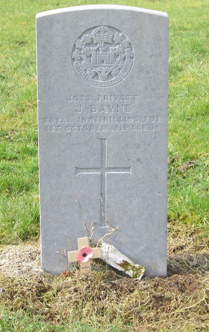 Joseph Bayne grave