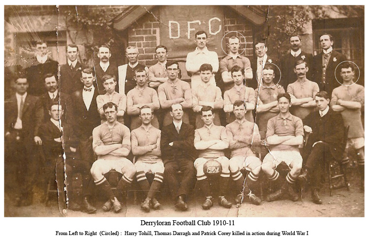 Derryloran Football Club, Cookstown 1910-1911