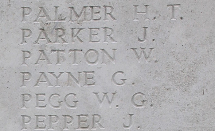 William Patton Inscription