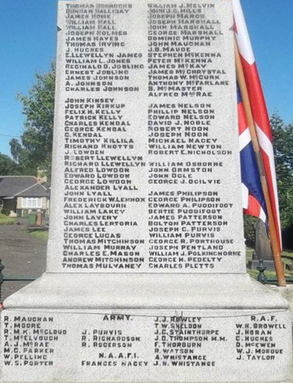 Blaydon War Memorial