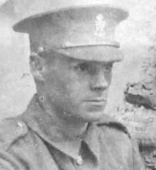 Private Robert Irwin M.M. 